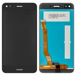 Pantalla LCD puede usarse con Huawei Nova Lite 2017 , P9 Lite mini, Y6 Pro 2017 , negro, clase B, sin marco, High Copy, SLA L02, SLA L22, SLA L03