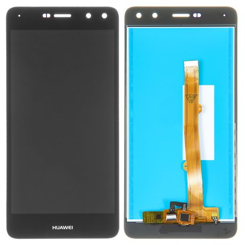 Pantalla LCD puede usarse con Huawei Y5 2017 , Y5 III, negro, clase B, sin marco, High Copy, MYA U29 MYA L02 MYA L22