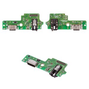 Cable flex puede usarse con ZTE Blade V60 Vita, del conector de carga, con componentes, High Copy, placa del cargador, green