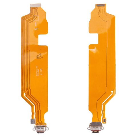 Cable flex puede usarse con Oppo Reno12 CPH2625 , del conector de carga, High Copy