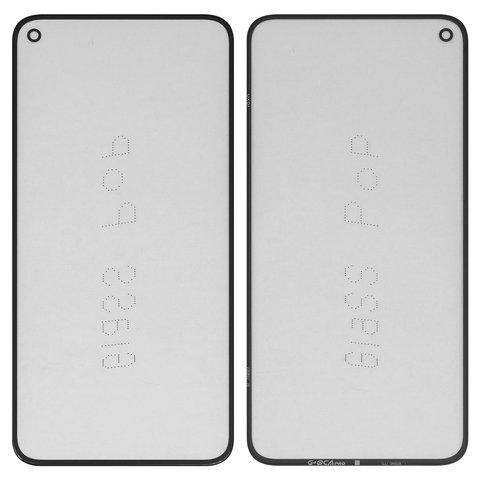 Vidrio de carcasa G+OCA PRO puede usarse con Google Pixel 5, con película OCA, negro