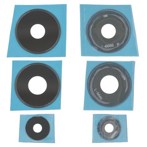 Vidrio de cámara puede usarse con Xiaomi Redmi Note 13 4G, negro, sin marco, juego de 3 uds.