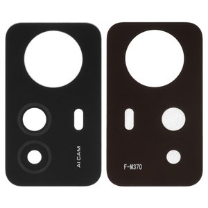 Vidrio de cámara puede usarse con Xiaomi Redmi Note 12S, negro, sin marco, big