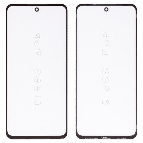 Vidrio de carcasa G+OCA PRO puede usarse con Realme 11 5G, C55; Oppo A58 4G, A98 5G, con película OCA, negro