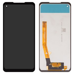 Pantalla LCD puede usarse con Doogee S97, S97 Pro, negro, sin marco, High Copy, FPC HTF064H021