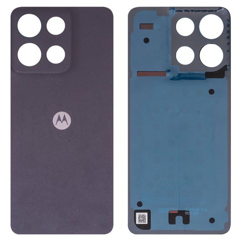 Panel trasero de carcasa puede usarse con Motorola Moto G15, gris, shadow