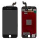 Дисплей  iPhone 6S, чорний, copy, із сенсорним екраном, з рамкою