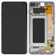 Дисплей для Samsung G975 Galaxy S10 Plus, белый, с рамкой, Original (PRC)