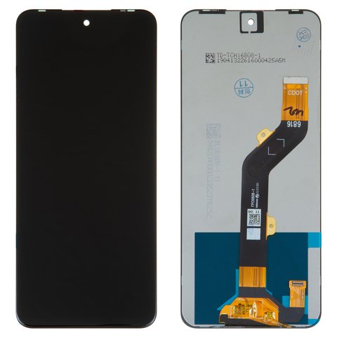 Дисплей для Infinix Hot 12 Play NFC, черный, без рамки, Original PRC , X6816D, FPC6808 1 BV068DAM L04 MV00 R0.0 1540432341