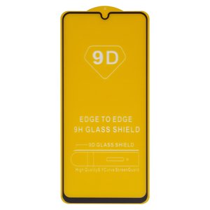 Захисне скло для Samsung A225 Galaxy A22, сумісне з чохлом, Full Glue, без упаковки , чорний