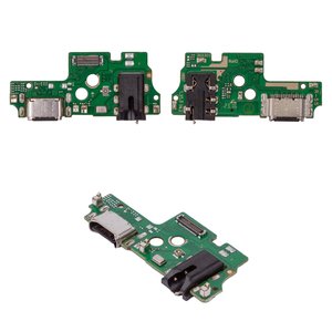 Шлейф для Tecno Camon 17P, коннектора наушников, коннектора зарядки, с микрофоном, Сopy, плата зарядки