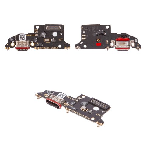 Шлейф для Realme C75 4G RMX3941, коннектора зарядки, с компонентами, Original PRC , плата зарядки