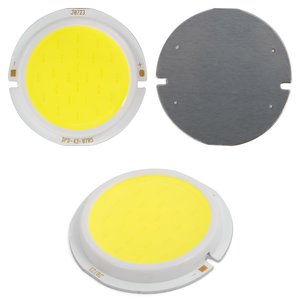 COB LED модуль 7 Вт (холодный белый, 450 лм, 43 мм, 300 мА, 21-23 В)