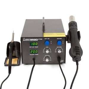 Термовоздушная паяльная станция Lukey 852D+FAN Термовоздушная паяльная станция Lukey 852D+FAN