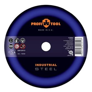 Круг відрізний по металу PROFITOOL INDUSTRIAL 350х2,8х25,4 мм Круг відрізний по металу PROFITOOL INDUSTRIAL 350х2,8х25,4 мм