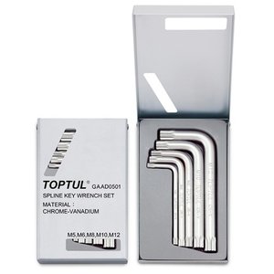 Набор ключей Spline Г образных TOPTUL GAAD0501 5 шт. 