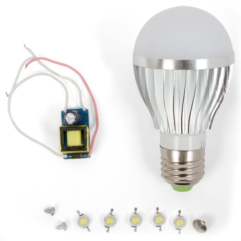 Juego de piezas para armar lámpara LED SQ Q02 5 W  luz blanca normal, E27 